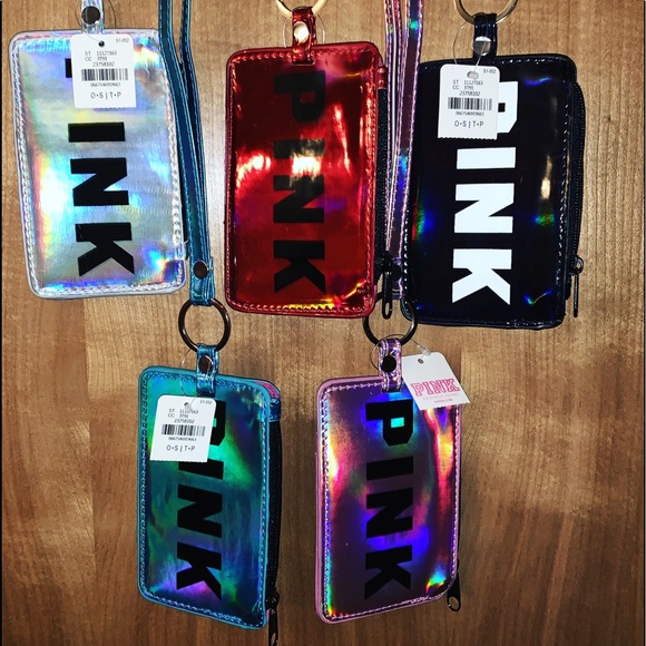 🆕📿 VS PINK ID Holder & Lanyard Muti Colored 📿🆕 - Picture 5 of 5
